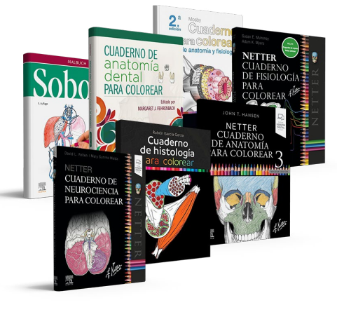Cuadernos de colorear de anatomía y fisiología
