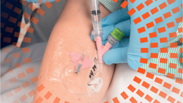 Administración de la medicación: inyección intravenosa rápida